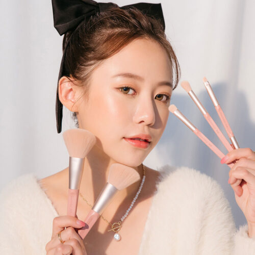Moody羽感刷具組(杏桃粉) - Image 4